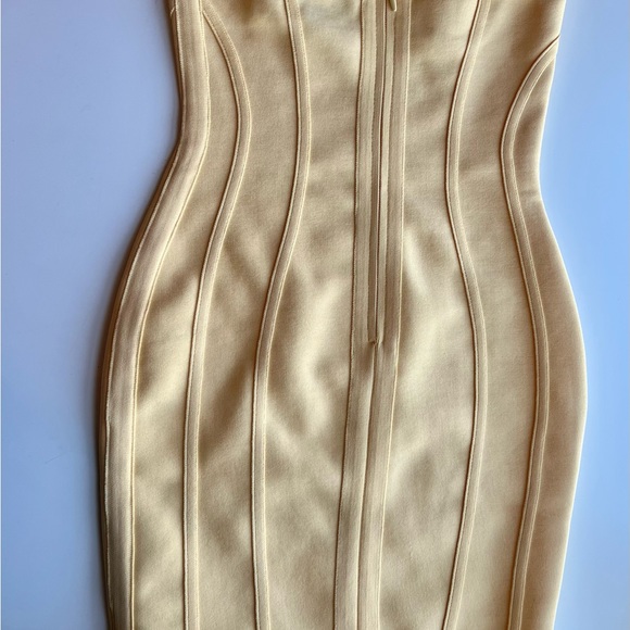 Nicolette Bustier yellow dress - Picture 5 of 6